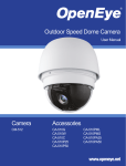 Outdoor Speed Dome Camera Accessories Camera