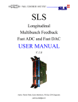 Longitudinal ADC / DAC User Manual - Diagnostic