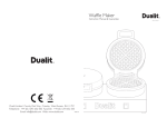 Dualit Waffle Irons Manual