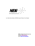Low Rate Data Modem (LRDM) System Product User Manual