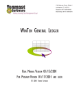 WinTen - Tenmast Software