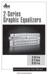 2-Series Graphic Equalizers