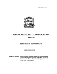 THANE MUNICIPAL CORPORATION THANE