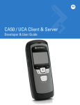 CA50/UCA Client & Server Developer & User Guide (p/n 72E