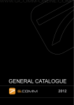 2012 General Catalogue ENG