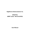 M3 32-bit MCU User Manual
