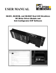 USER MANUAL - ITOH Denki