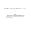 Open Boek: technical report and manual, version 3.0