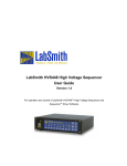 LabSmith HVS448 User Manual v1.4