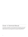 Clover 1s Technical Manual