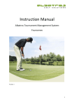 Instruction Manual - Albatros Golf Solutions