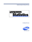 Total Access Statistics User Manual