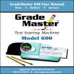 Grademaster Manual