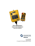 Flex 4EM System Radio Control Equipment Instruction