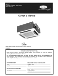 Owner`s Manual - Sears PartsDirect