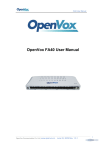 OpenVox FA40 User Manual