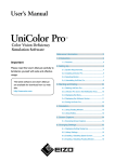 UniColor Pro User`s Manual