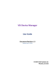 VSI Device Manager User Manual