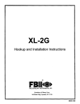 XL-2G Installation Instructions