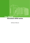 User Manual Advantech APAX series