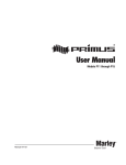 Marley Primus Cooling Tower User Manual