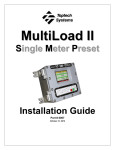 20121031 MLII_SMP_Installation Guide