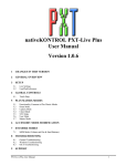 nativeKONTROL PXT-Live Plus User Manual