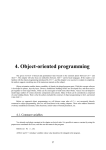 4. Object-Oriented Programming