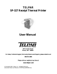 TELPAR SP-327 Receipt Thermal Printer