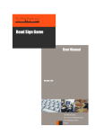 Road Sign Game - The Web Production