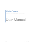 Mvix Ceeno User Manual