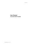 User Manual, Ascom d62 DECT Handset, TD 92477EN