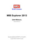 MG-SOFT MIB Explorer - MG