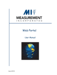 Web Portal - Measurement Incorporated