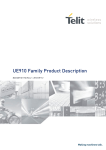 UE910 Family Product Description