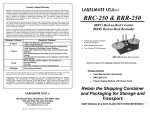 RRC-250 & RRR-250