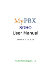 MyPBX User Manual
