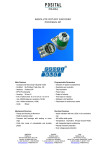 ABSOLUTE ROTARY ENCODER PROFIBUS-DP