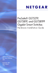 ProSafe GS752TP, GS728TP, GS728TPP Gigabit Smart Switches