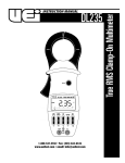 INSTRUCTION MANUAL - Calright Instruments