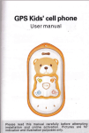 GPS Kids`cell phone
