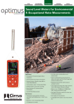 Sound Level Meters for Environmental & Occupational Noise