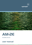 AM-2E voiceover user manual