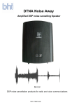 DTNA Noise Away manual ISSD