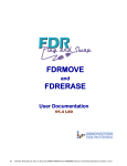 FDRMOVE FDRERASE - Innovation Data Processing