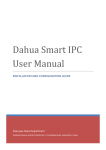 Dahua Smart IPC User Manual