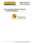 RM-HTARCLITE Salvo Compiler Reference Manual