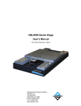 ABL8000 Series Stage User`s Manual