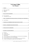 VxComm Utility User Manual