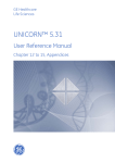 UNICORN™ 5.31 User Reference Manual Chapter 12 to 15